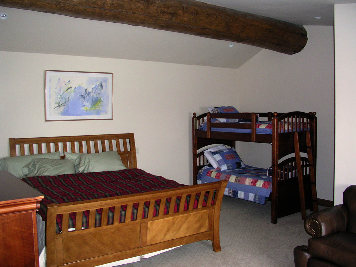 rental loft with bunk beds